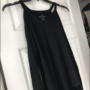 Long sleeve black top